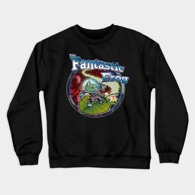 The Fantastic Frog Crewneck Sweatshirt by marlowinc